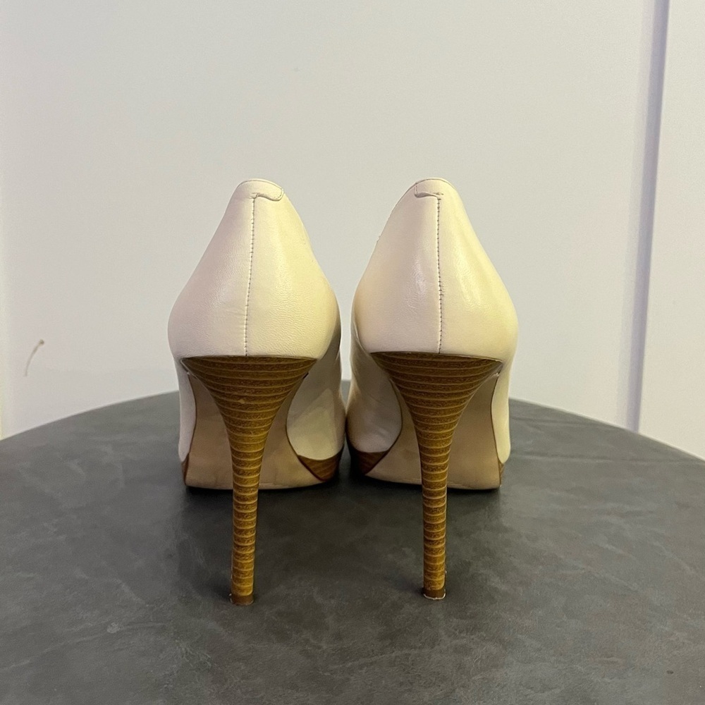INC International Concepts White Off Stiletto Heels - Picture 4 of 6